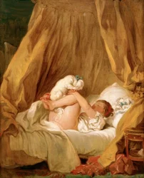 Girl with Dog
