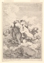 Mythological Scene, Possibly Diana Seducing Callisto