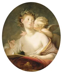 Sappho Inspired by Cupid