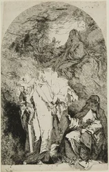 The Madonna with SS. Catherine, Rose from Lima, and Agnes from Montepulciano