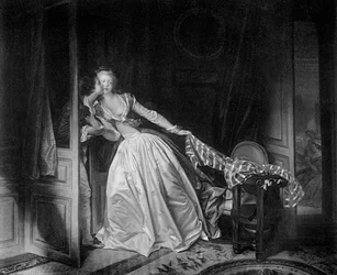 The Solemn Kiss, late 18th century 1905.