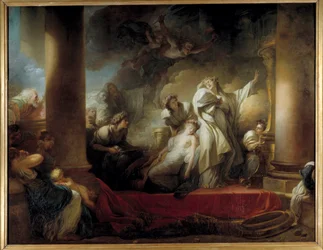 The high priest Coresus sacrificed himself to save Callirhoe