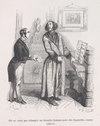 One Does Not Bother an Honest Man with Trifles Like This, from the Little Miseries of Human Life