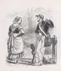 The Hunter and the Milkmaid from The Complete Works of Béranger