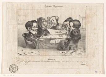 Caricature of French Censors