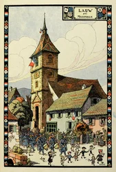 The Tricolor Paradise: Lauw near Massevaux 1918