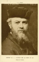 Self-portrait of Jean-Jacques Henner, French artist