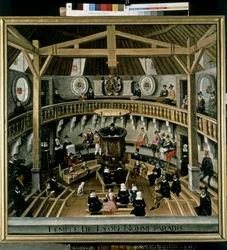 Protestantism (Calvinism): The Temple of Paradise in 1564