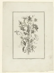 Bouquet of Narcissus and Bindweed, IIe Cahier de Bouquets (series title)