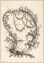Ornament with a Strut and a Railing