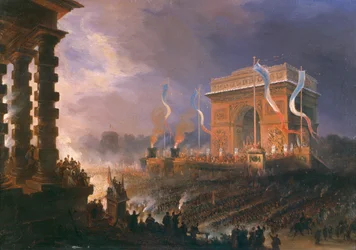 Festival of the Fraternity of the Arc de Triomphe, 24th April 1848
