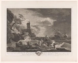 Shipwreck with Castaways