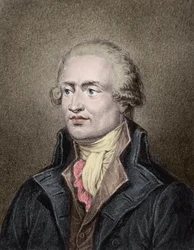 Portrait of Marie Jean Antoine Nicolas de Caritat, Marquis de Condorcet (1743-1794) - Engraved by Jean Jacques Frilley