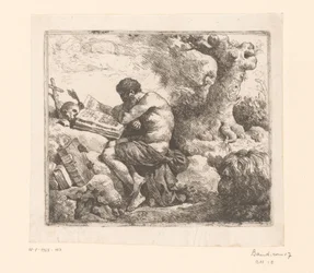 Jerome and the lion