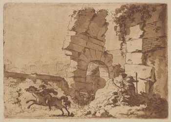The Colosseum, in an album containing Recueil de Compositions par Lagren