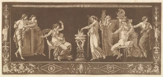 Antique Sacrifice, from Recueil de Différentes Compositions Frises