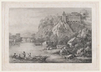 View of the Convent of the Barefooted Carmelites at Lyon