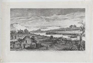 View of the Madrid Castle, near Paris