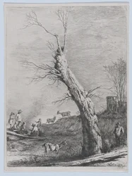 Winter, after a Drawing Completed in Saint-Chamond