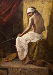 Seated Arab, no date