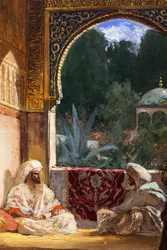 In the Palace of the Sultan (detail)