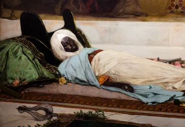 The Day of the Funeral - Scene from Morocco (detail)