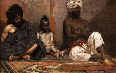 Seated Arabs