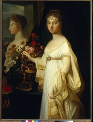 Portrait of Empress Elizabeth Alexeievna, Princess Louise of Baden