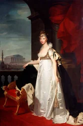 Portrait of Empress Elizabeth Alexeievna