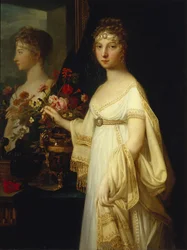 Portrait of Empress Elizabeth Alexeievna, Princess Louise of Baden