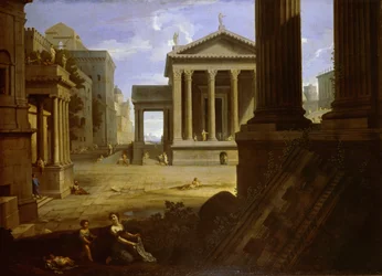Square of an Ancient City
