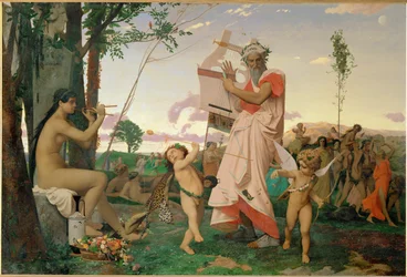 Anacreon, Bacchus and Love