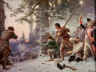 Battle on Snowshoes 1757