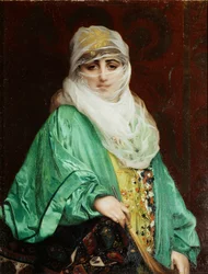 Woman from Constantinople, Standing