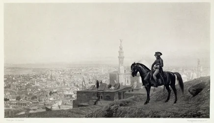General Bonaparte at Cairo, from A Collection of Works of Jean-Leon Gerome in 100 Photogravures, 1881