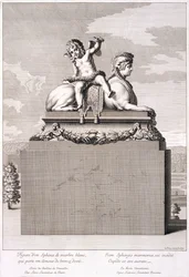Figure of a Sphinx at Versailles