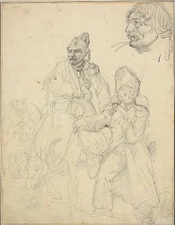 Study of Figure Group (detail)