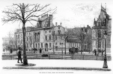The House in Paris, from the Boulevard Malesherbes