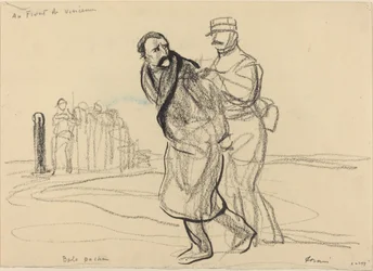 At the Front of Vincennes. Bolo Pasha