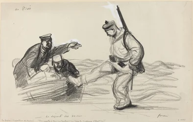 At Piraeus - The Departure of the Germans