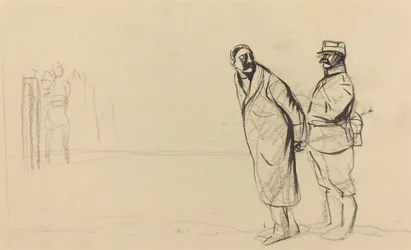 At the Front of Vincennes. Bolo Pasha