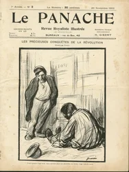 Illustration by Jean-Louis Forain for the Cover of Le Panache