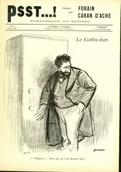 Illustration by Jean-Louis Forain in Psst...!