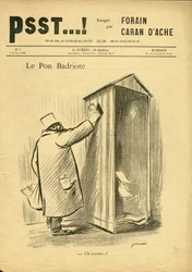 Illustration by Jean-Louis Forain in Psst...!