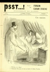 Illustration by Jean-Louis Forain in Psst...!