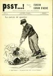 Illustration by Jean-Louis Forain in Psst...!
