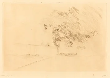In the Park at Versailles (first plate)