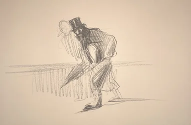 Man with Umbrella