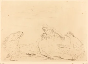 Pietà (third plate)