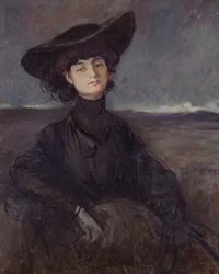 Portrait of Anna-Elisabeth, Comtesse Mathieu de Noailles